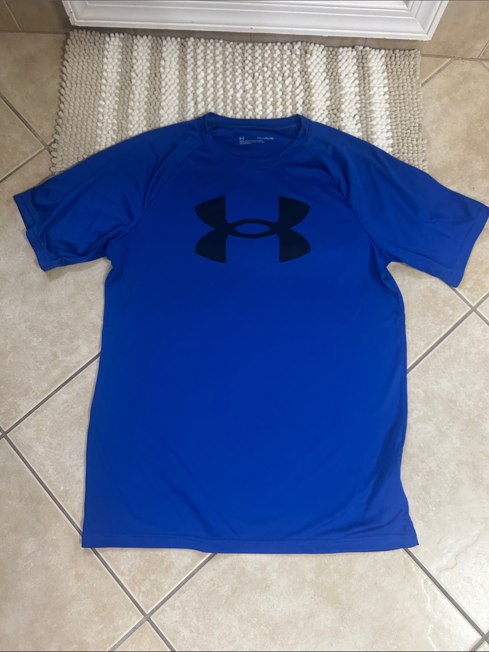 Under Armour Royal Blue Short Sleeve Logo Tee